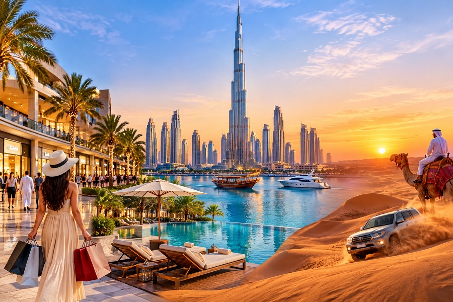 Dubai Tourism 2026: Explore Luxury Hotels, World-Class Shopping and Thrilling Desert Adventures